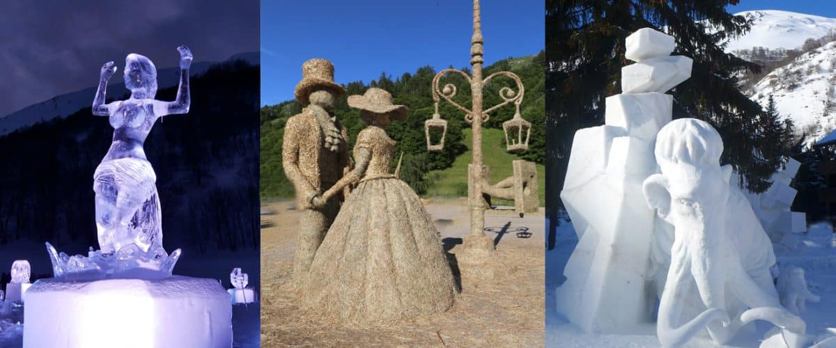 Valloire, the global capital of temporary sculpture